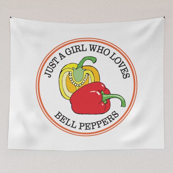 Item preview, Just A Girl Who Loves Bell Peppers designed and sold by bolimj.