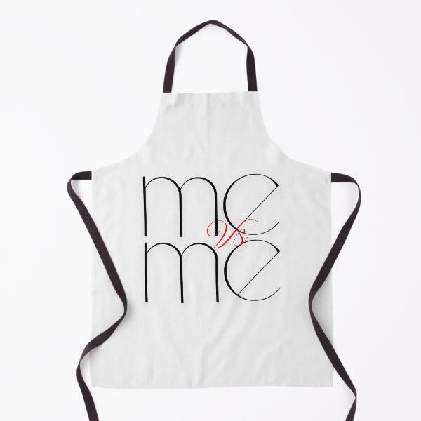Item preview, Me vs Me - The Inner Battle of Becoming (Black - Red version) designed and sold by AwarenessByDesign.