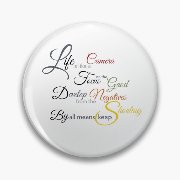 Item preview, Life is like a camera... designed and sold by vjewell.