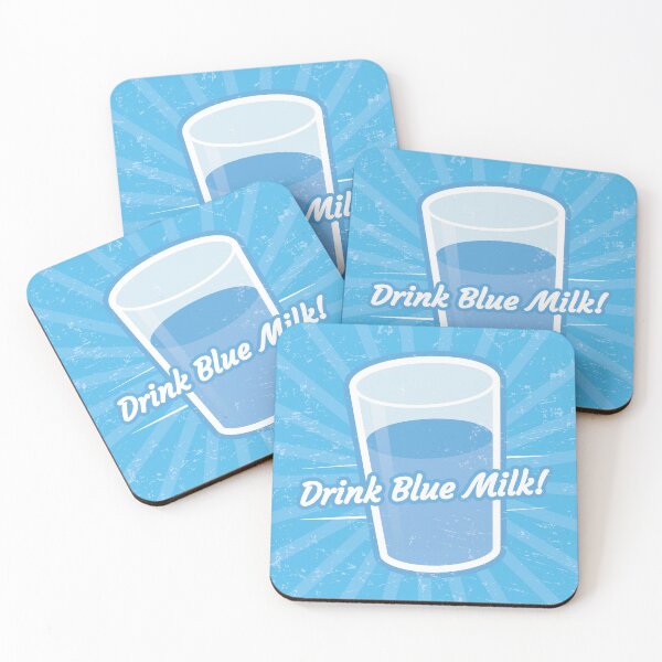 Item preview, Drink Blue Milk! designed and sold by TheBrokeGeek.