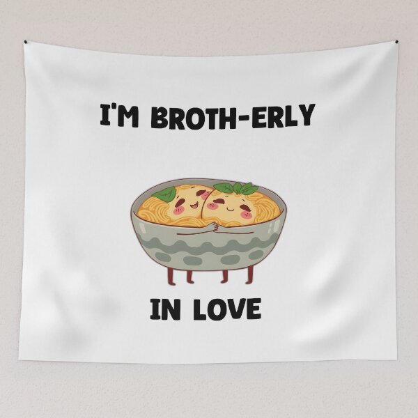 Item preview, Ramen-tic Comedy: I'm Broth-erly in Love designed and sold by allogy.