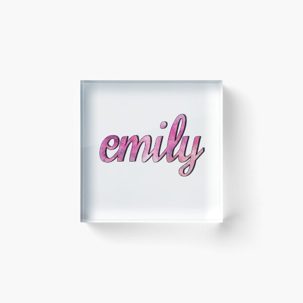 Item preview, EMILY Personalized Name Birthday Tag Family Name EMILY Girl Custom Name First Name Last Name  designed and sold by HalloweenGift.