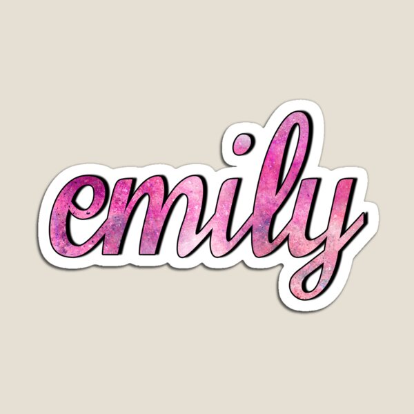 Item preview, EMILY Personalized Name Birthday Tag Family Name EMILY Girl Custom Name First Name Last Name  designed and sold by HalloweenGift.