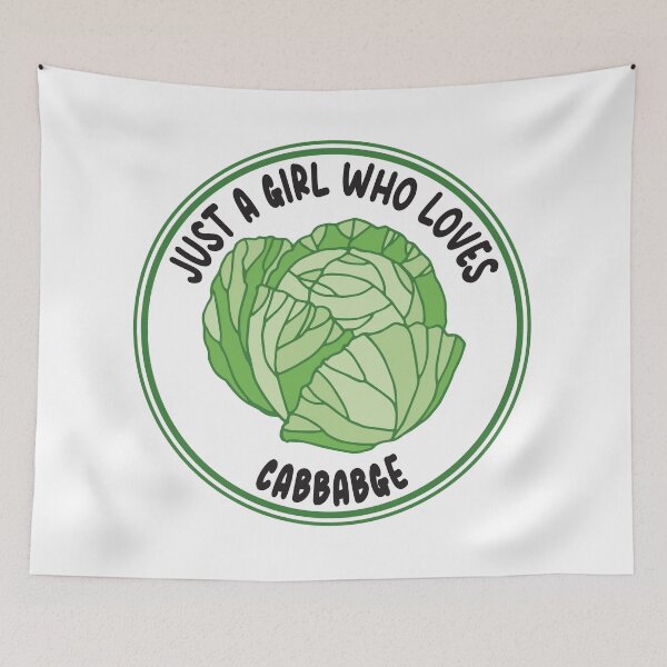 Item preview, Just A Girl Who Loves Cabbage designed and sold by bolimj.