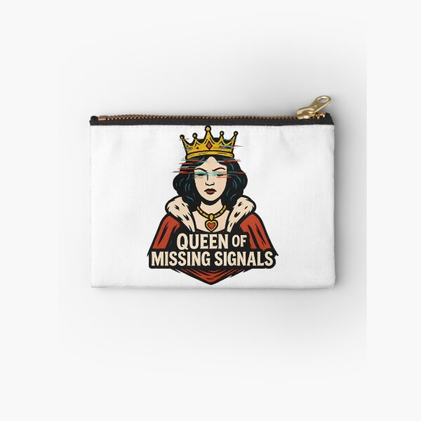 Item preview, Queen Of Missing Signals – Witty Royal Design designed and sold by Haus Of Sin.