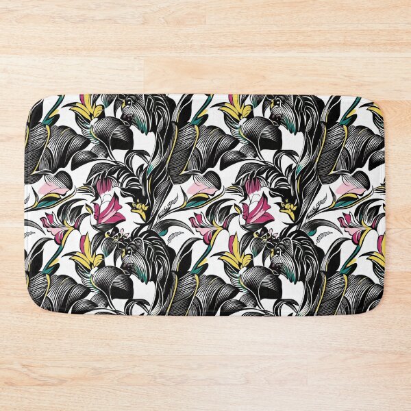Item preview, Layered Tropical Botanical Design — Lush Jungle Pattern designed and sold by HEADMADE-TV.