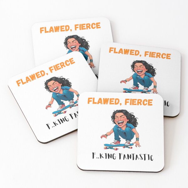 Item preview, Flawed & Fierce – Gen X Rebel Collection designed and sold by JustKnK.
