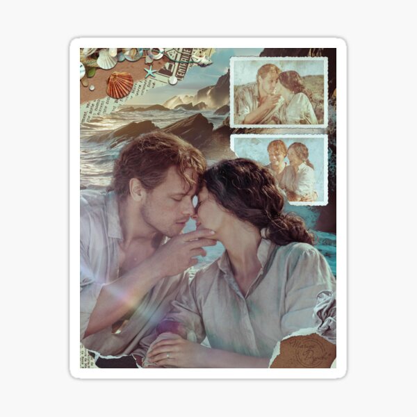 Aperçu de l'œuvre Jamie et Claire Fraser | Étranger s3 créée et vendue par Mariya Dzyuba Art.