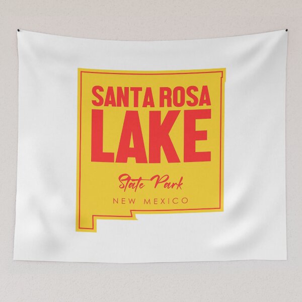 Item preview, Santa Rosa Lake State Park New Mexico Map designed and sold by bivenart.