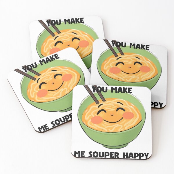 Item preview, Ramen-tic Comedy:  You Make Me Souper Happy designed and sold by allogy.