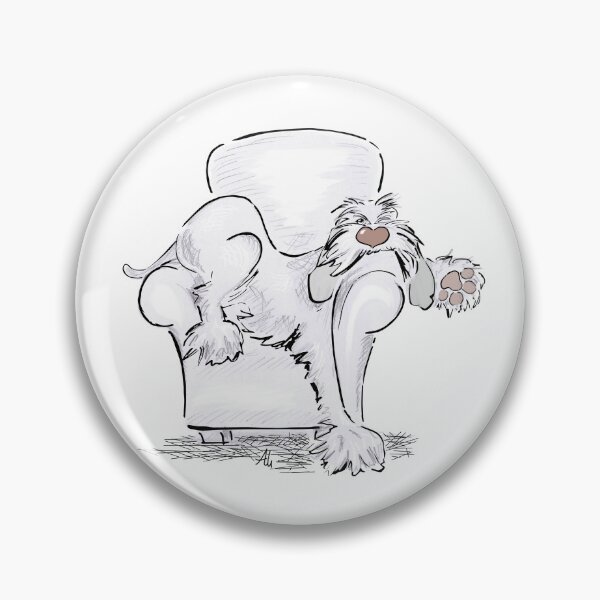 Item preview, Spinione gundog on armchair - No text designed and sold by FoscottsArt.