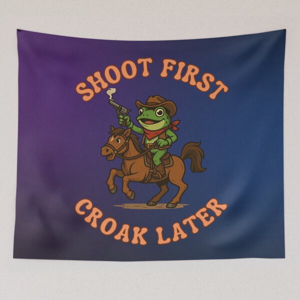 Item preview, Frog Cowboy designed and sold by DD Fish.