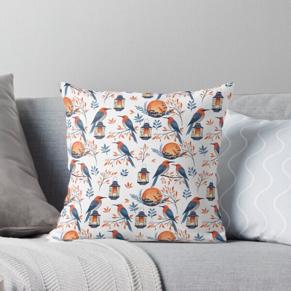 Item preview, A beautifully detailed seamless pattern exotic Bird. designed and sold by CreativebyTKK.