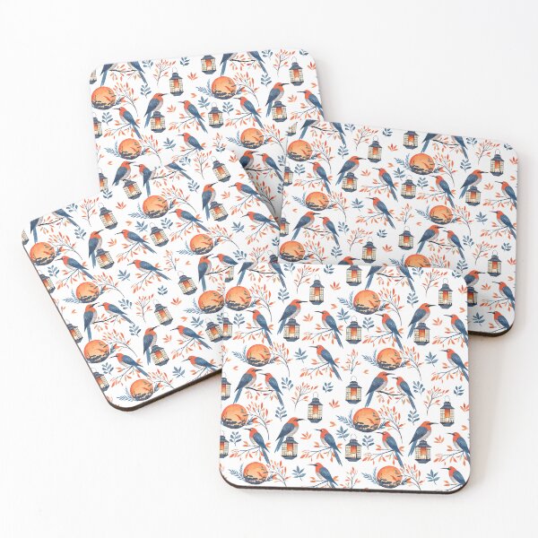 Item preview, A beautifully detailed seamless pattern exotic Bird.  designed and sold by CreativebyTKK.
