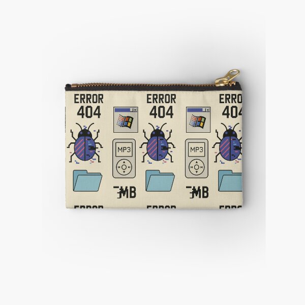Item preview, Y2K Cyber Retro Phone Case – MP3, Error 404, Pixel Bug & Windows Icons Aesthetic designed and sold by HAFIZ-DP.