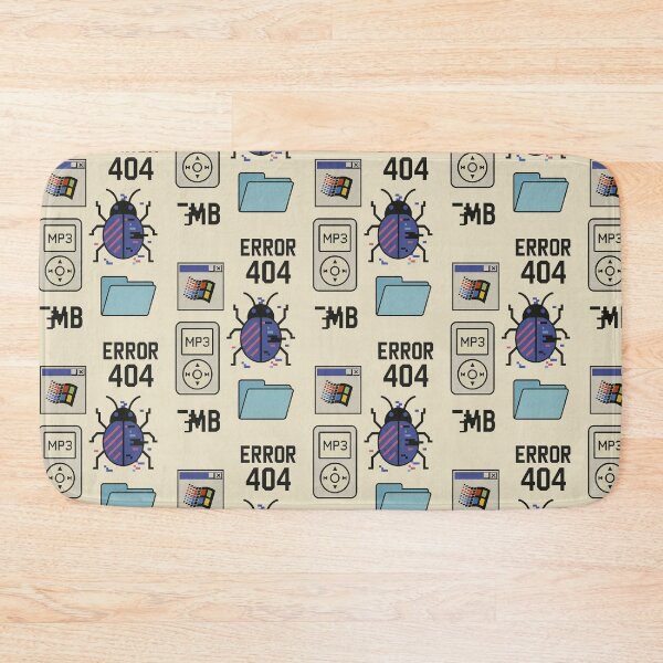Item preview, Y2K Cyber Retro Phone Case – MP3, Error 404, Pixel Bug & Windows Icons Aesthetic designed and sold by HAFIZ-DP.