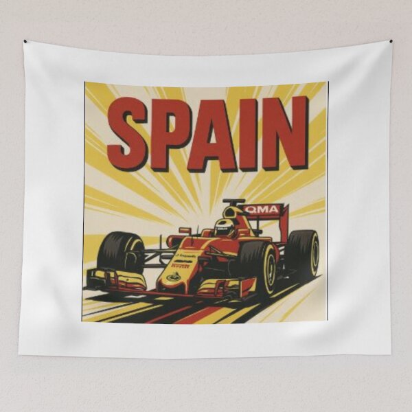 Item preview, Return of the Spanish F1 GP designed and sold by Pit Stop Prints.
