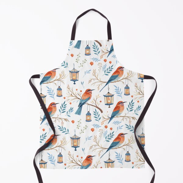 Item preview, Seamless Exotic Bird Pattern with Sunset and Clouds, designed and sold by CreativebyTKK.