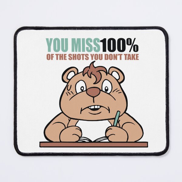 Item preview, Bear at Work: You Miss 100% of the Shots You Don’t Take designed and sold by rachata444.