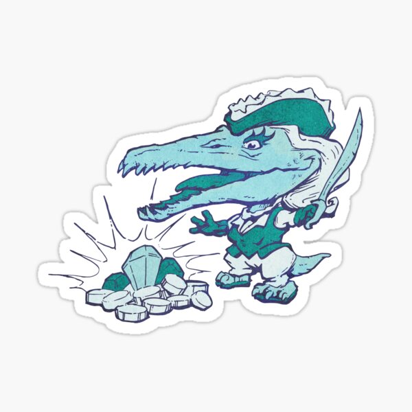 Pirateosaur Sticker