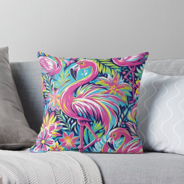Item preview, lilly pulitzer inspired: flamingo  designed and sold by AnnaArtbyAMNA.