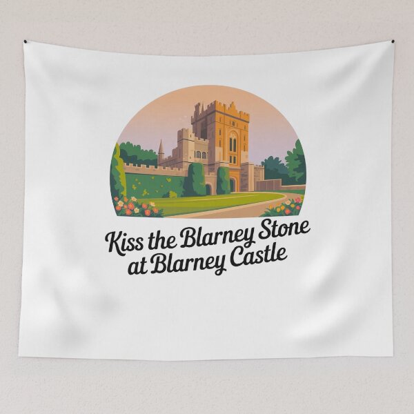 Item preview, Kiss The Blarney Stone designed and sold by EwaVerse.
