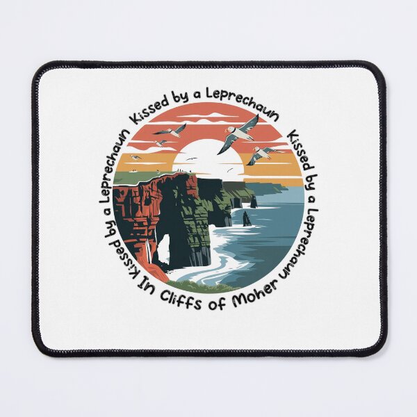 Item preview, Kissed by a Leprechaun, Cliffs of Moher designed and sold by EwaVerse.