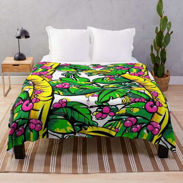 Item preview, Dynamic Tropical Botanical Art — Lush Jungle Pattern designed and sold by HEADMADE-TV.