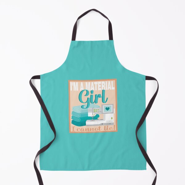 Item preview, Eat Sleep Repeat - Material Girl - Embroidery Machine - TEAL designed and sold by StellarFX.