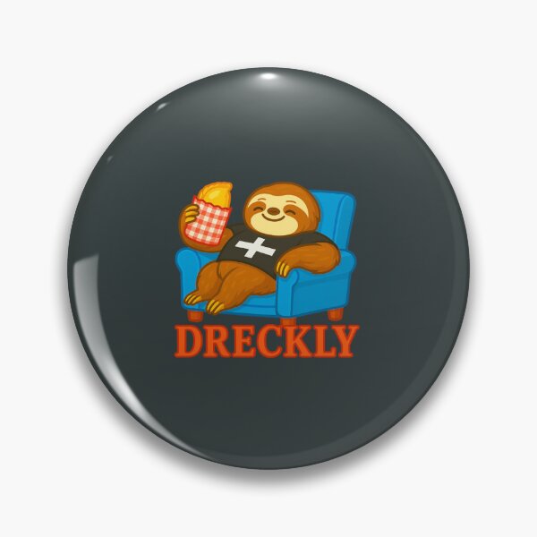 Item preview, Dreckly Cornish sloth  designed and sold by PiskieChicGifts.