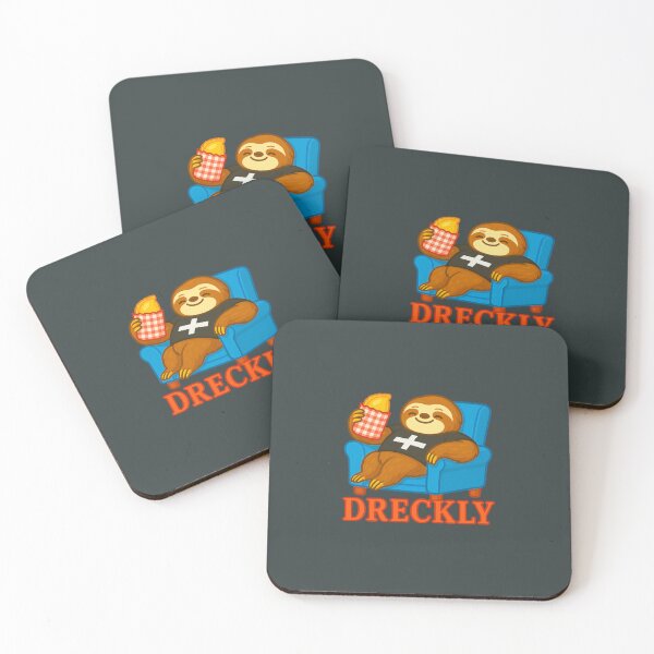 Item preview, Dreckly Cornish sloth  designed and sold by PiskieChicGifts.