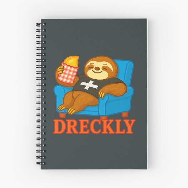 Item preview, Dreckly Cornish sloth  designed and sold by PiskieChicGifts.