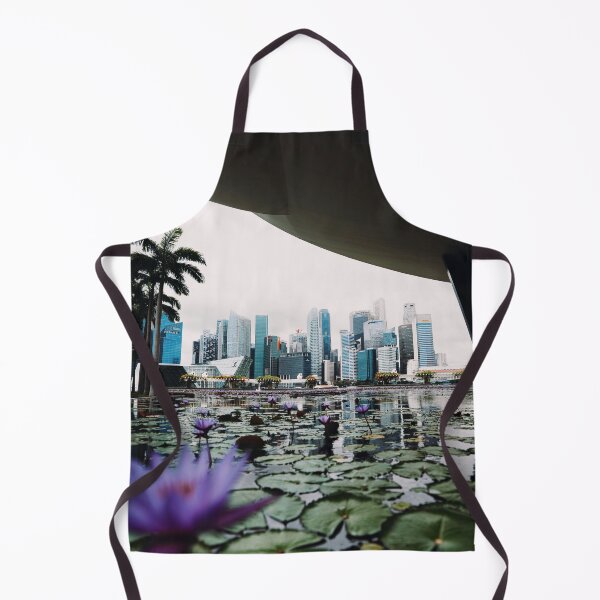 Item preview, Cityscape and Lotus Pond designed and sold by asun5.