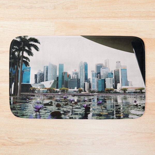 Item preview,  Cityscape and Lotus Pond designed and sold by asun5.