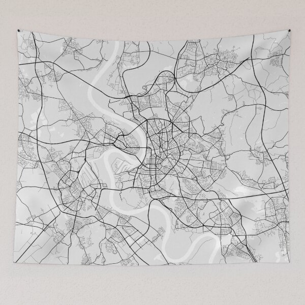 Item preview, Dusseldorf City Map of Germany - Light designed and sold by deMAP.