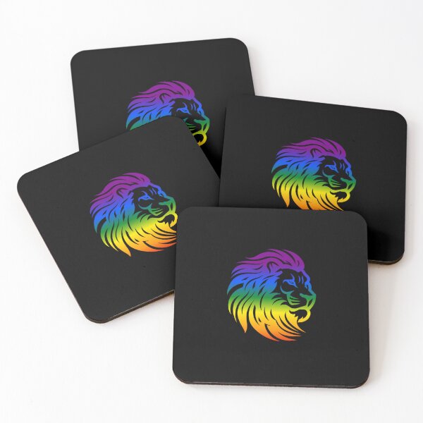 Item preview, Rainbow Lion Head, Classic pride flag graphic, Motivational, Inspirational, Powerful, Strong, Wild, Animal, Lion, Big Cat, LGBTQ designed and sold by PrideBeProud.
