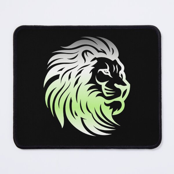 Item preview, Rainbow Lion Head, Agender pride flag graphic, Motivational, Inspirational, Powerful, Strong, Wild, Animal, Lion, Big Cat, LGBTQ designed and sold by PrideBeProud.