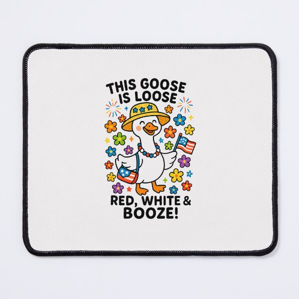 Item preview, 4th Of July This Goose Is Loose Red White And Boze Goose designed and sold by facegm.
