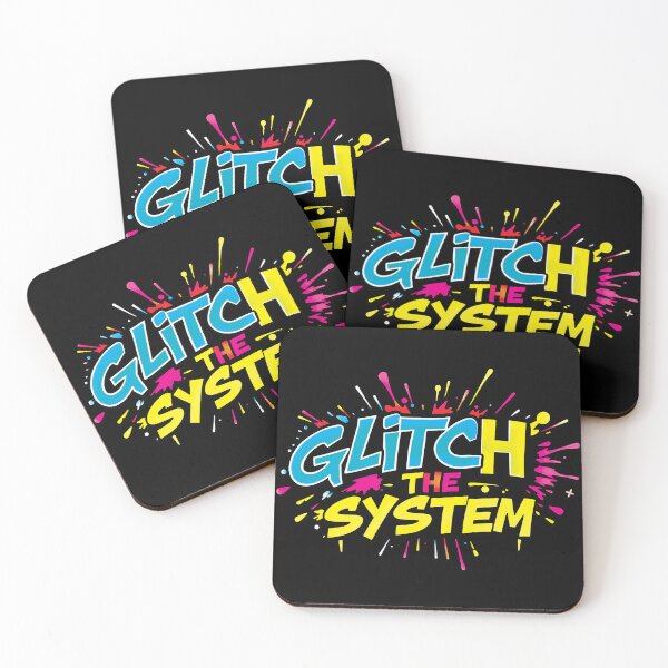 Item preview, GLITCH THE SYSTEM – Cyberpunk Street Art Design designed and sold by BrushRushX.