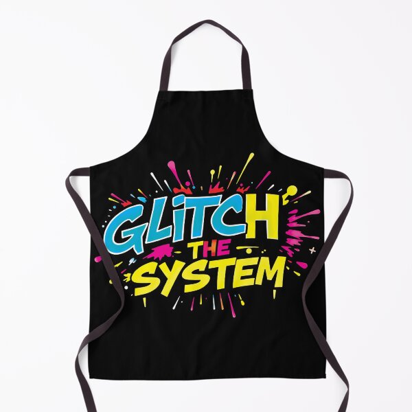 Item preview, GLITCH THE SYSTEM – Cyberpunk Street Art Design designed and sold by BrushRushX.