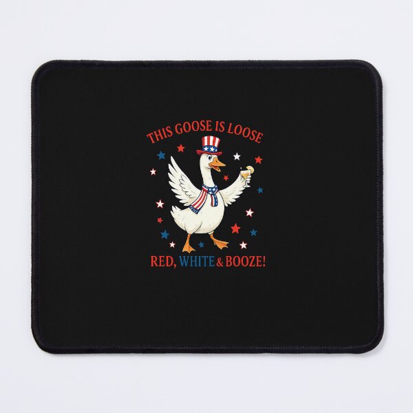 Item preview, 4th Of July This Goose Is Loose Red White Boze Goose designed and sold by facegm.