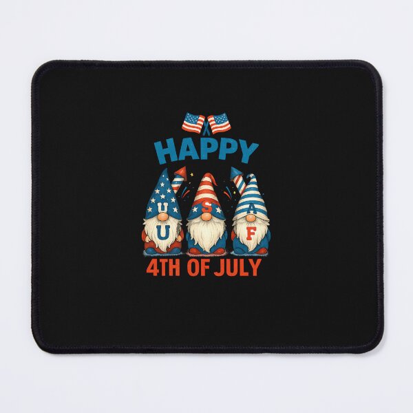 Item preview, 4th Of July Three Gnomes Celebrating USA Independence Day designed and sold by facegm.