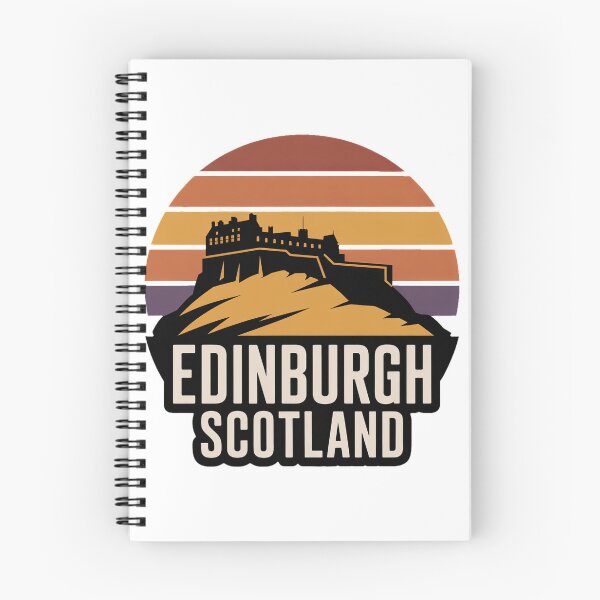 Item preview, Edinburgh Castle Retro Sunset – Vintage Scotland Souvenir designed and sold by pod24.