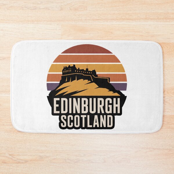 Item preview, Edinburgh Castle Retro Sunset – Vintage Scotland Souvenir designed and sold by pod24.