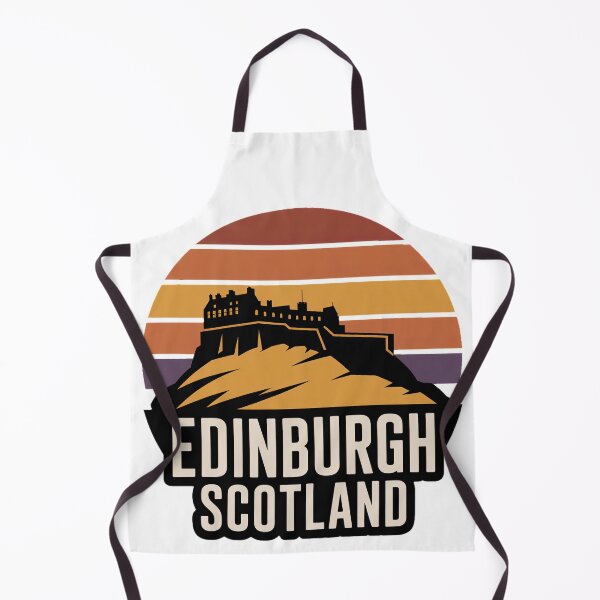 Item preview, Edinburgh Castle Retro Sunset – Vintage Scotland Souvenir designed and sold by pod24.