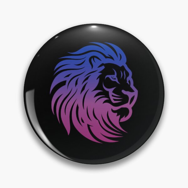 Item preview, Rainbow Lion Head, Bisexual pride flag graphic, Motivational, Inspirational, Powerful, Strong, Wild, Animal, Lion, Big Cat, LGBTQ designed and sold by PrideBeProud.