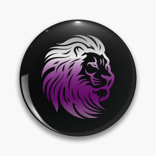 Item preview, Rainbow Lion Head, Demisexual pride flag graphic, Motivational, Inspirational, Powerful, Strong, Wild, Animal, Lion, Big Cat, LGBTQ designed and sold by PrideBeProud.
