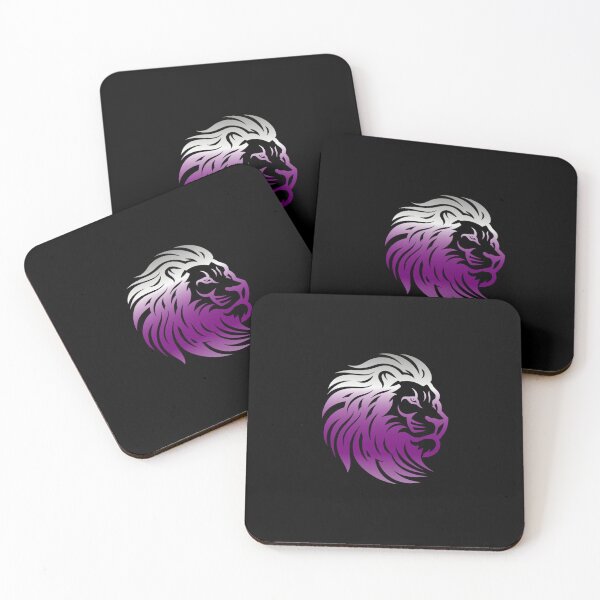 Item preview, Rainbow Lion Head, Demisexual pride flag graphic, Motivational, Inspirational, Powerful, Strong, Wild, Animal, Lion, Big Cat, LGBTQ designed and sold by PrideBeProud.