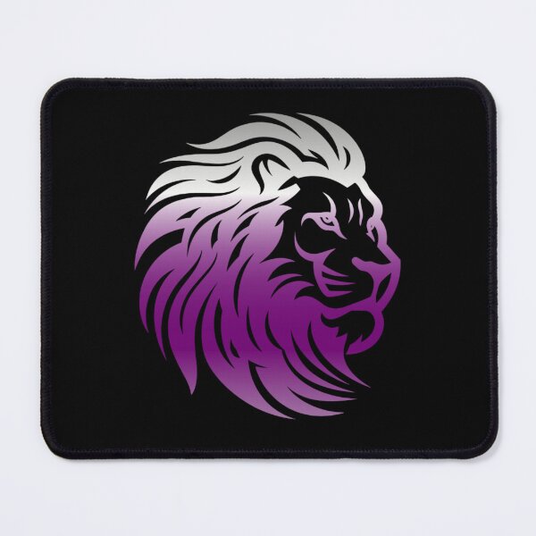 Item preview, Rainbow Lion Head, Demisexual pride flag graphic, Motivational, Inspirational, Powerful, Strong, Wild, Animal, Lion, Big Cat, LGBTQ designed and sold by PrideBeProud.