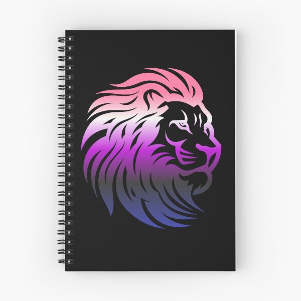 Item preview, Rainbow Lion Head, Genderfluid pride flag graphic, Motivational, Inspirational, Powerful, Strong, Wild, Animal, Lion, Big Cat, LGBTQ designed and sold by PrideBeProud.